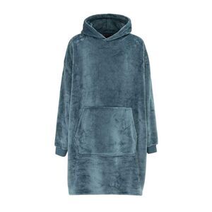 Howick Mens Polyester Blanket Hoodie / Teal